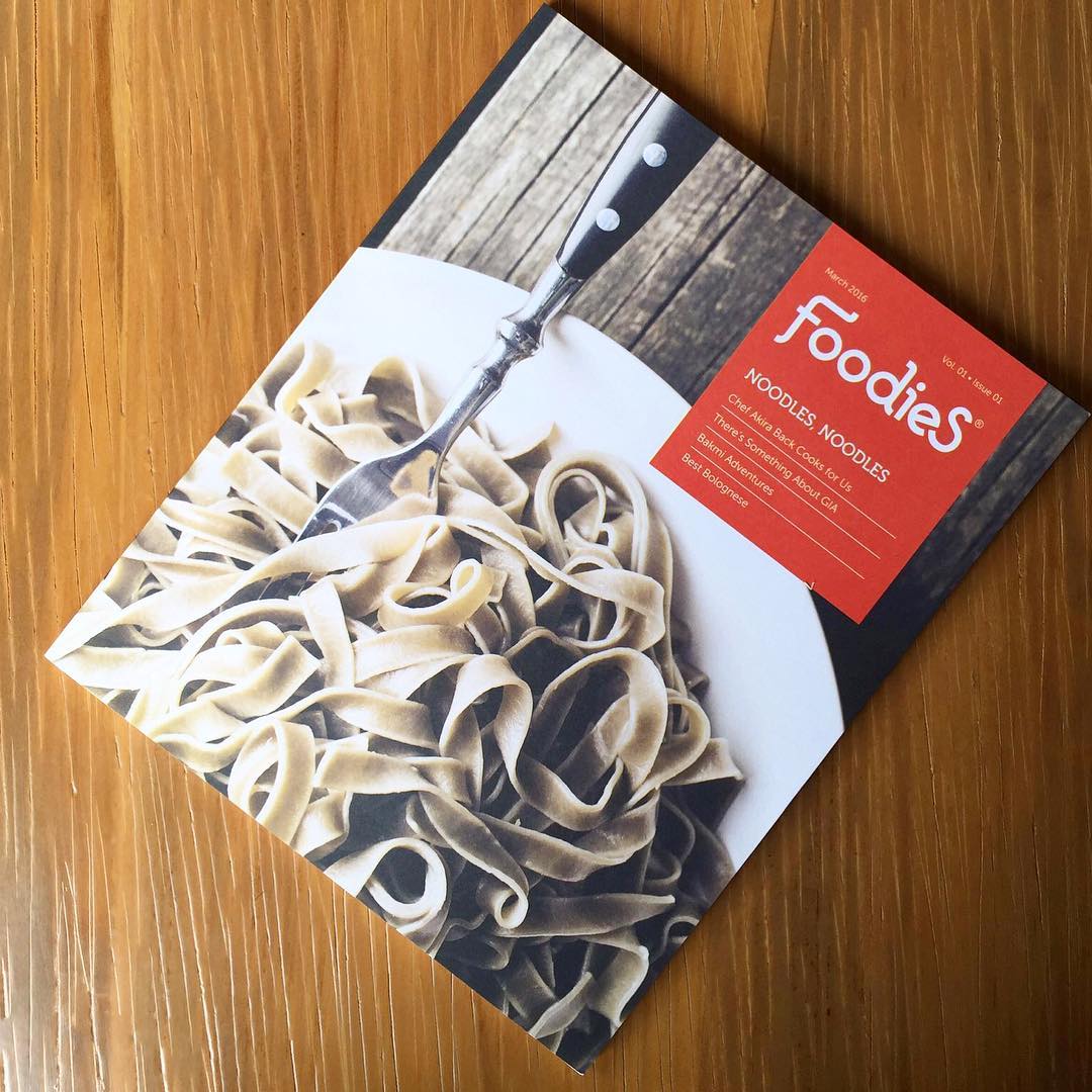 foodies_id's tweet photo. Introducing our first ever issue this March 2016: All about noodles and noodles! https://t.co/2XKgEPLgoF