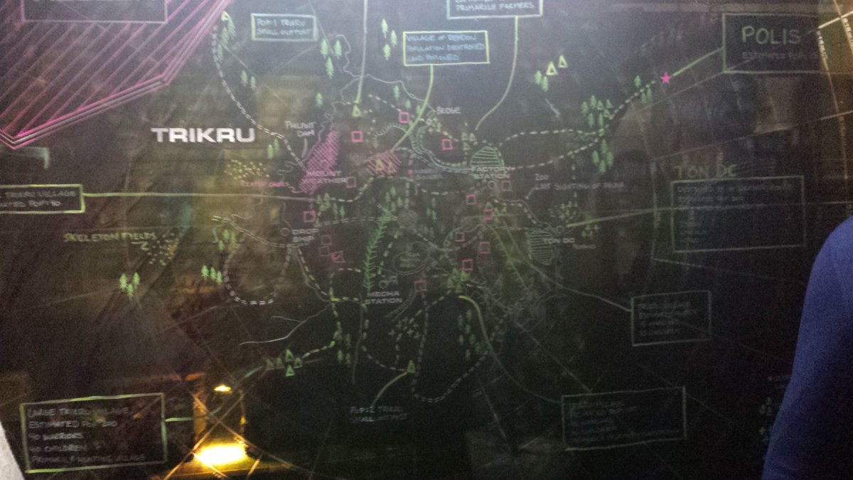 InsideThe100's tweet photo. The map board from #The100 Chancellor Office set. What current day city is Polis? 

Skeleton Field :( https://t.co/U8dNJIigCT