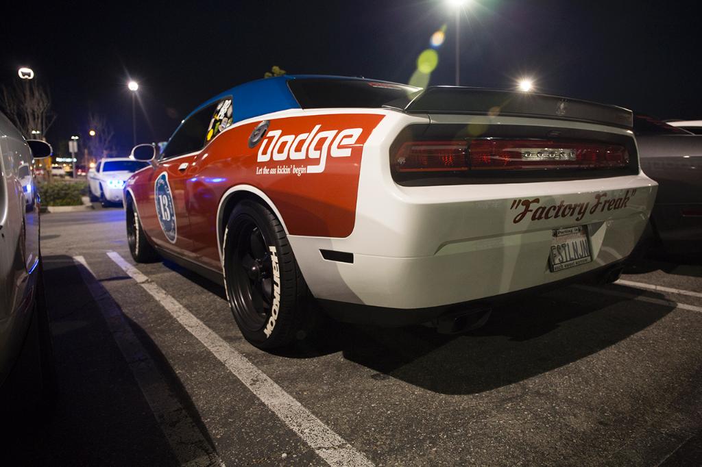 Dodge's tweet photo. Badass retromod. https://t.co/uprhEXpWOA
