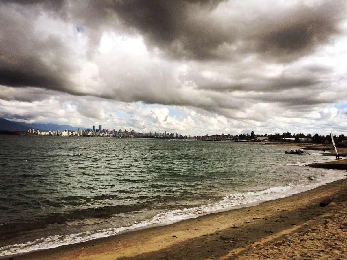 thewestcoastway's tweet photo. Even under stormy skies, this city is always a sight for sore eyes. #vancitybuzz #PNW #vanstorm https://t.co/ErGRDPkBTk
