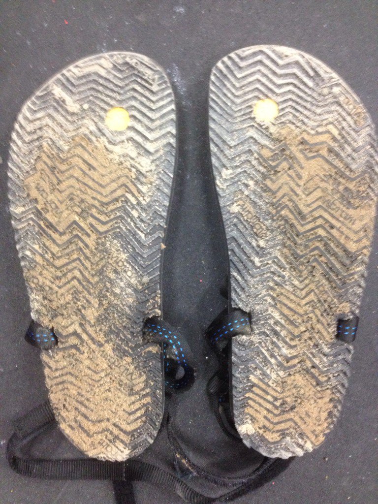 DMindykowski's tweet image. Committed to my @LUNAsandals today.  No more indoor testing.  On to the real fun.