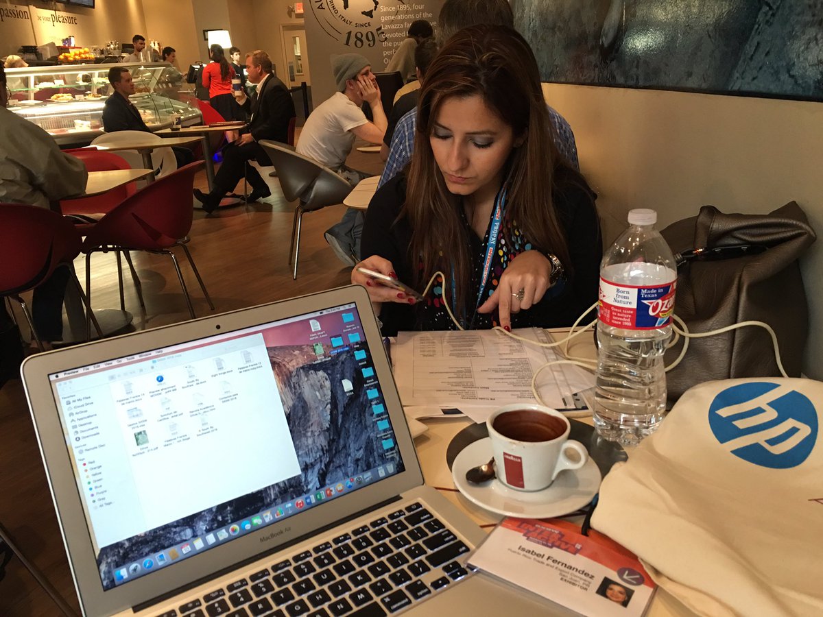 daisylugoPR's tweet photo. Working @ #SXSW #protechCCE https://t.co/3wNKRzjtJq