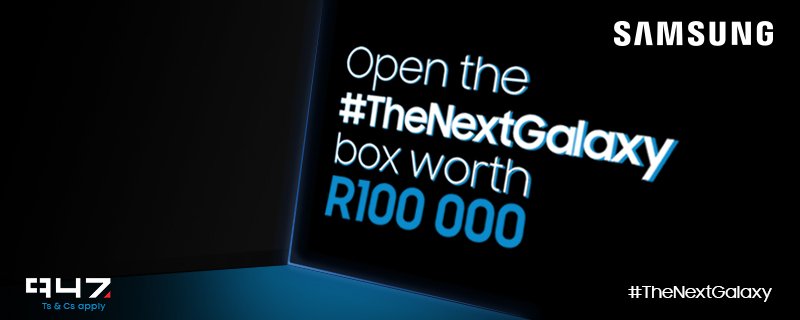 947 (@947) on Twitter photo 10000 #TheNextGalaxy RTs unlock the box! RT & you could WIN R50k cash + R50k worth of <a href="/SamsungMobileSA/">Samsung Mobile SA</a> products. 10000 #TheNextGalaxy RTs unlock the box! RT & you could WIN R50k cash + R50k worth of <a href="/SamsungMobileSA/">Samsung Mobile SA</a> products.