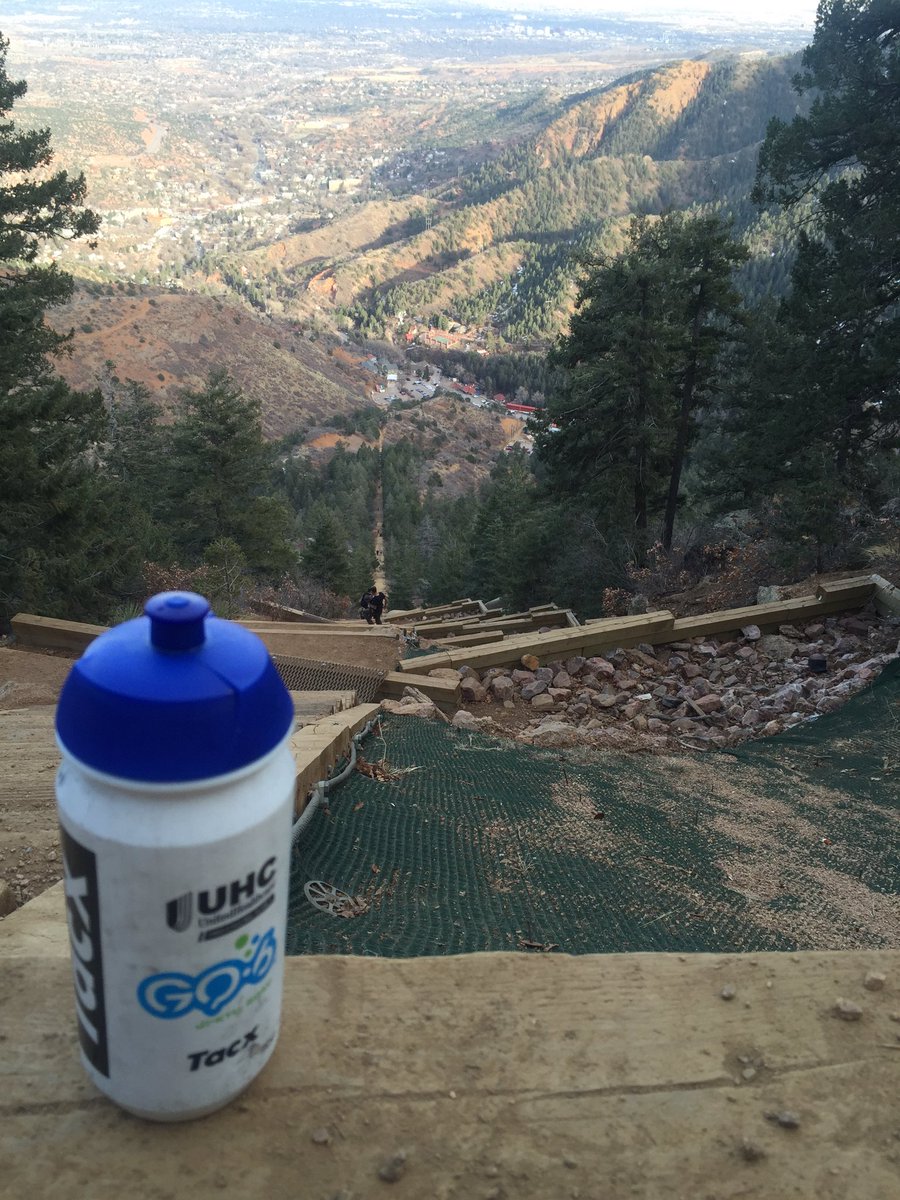 Serious set of stairs <a href="/GQ_Six/">GQ-6</a> @tacx <a href="/UHCprocycling/">UHCprocycling</a> fitness in all forms #hydrate #GQ6 #GNC