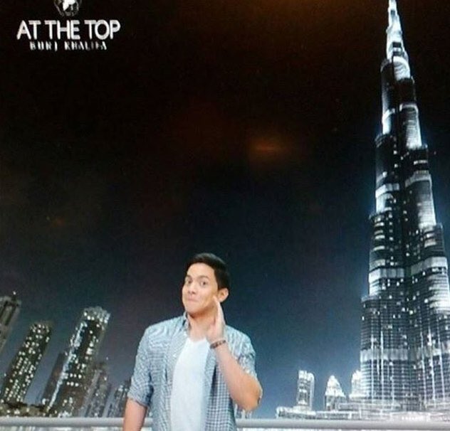aldub_uae's tweet photo. Alden at (At The Top) Burj Kalifa.. Yes nakaakyat kana at last last time gusto mong e try. Ctto #ALDUBAngPagdalaw https://t.co/8bQAwRGcw9