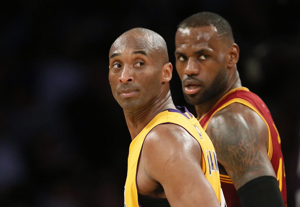 Tonight was the 22nd and final time LeBron James and Kobe Bryant faced off.

LeBron won all but 6 of the meetings.