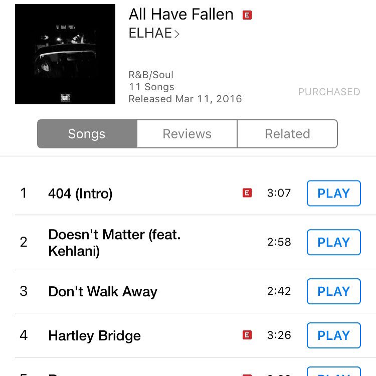 ELHAE's tweet photo. You can now buy my project on iTunes. I know my fans will go and support so please 🙏🏽 I worked so hard on this.. https://t.co/yj9Pt5hQiB