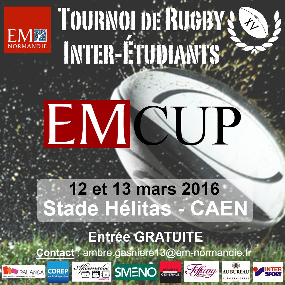 NRJCAEN's tweet photo. 300 joueurs, 12 équipes, 1 terrain.. L' #EMCup c'est ce week end à #Caen ! Tout le monde est invité !! @EMNormandie https://t.co/DaUzwZPPSw