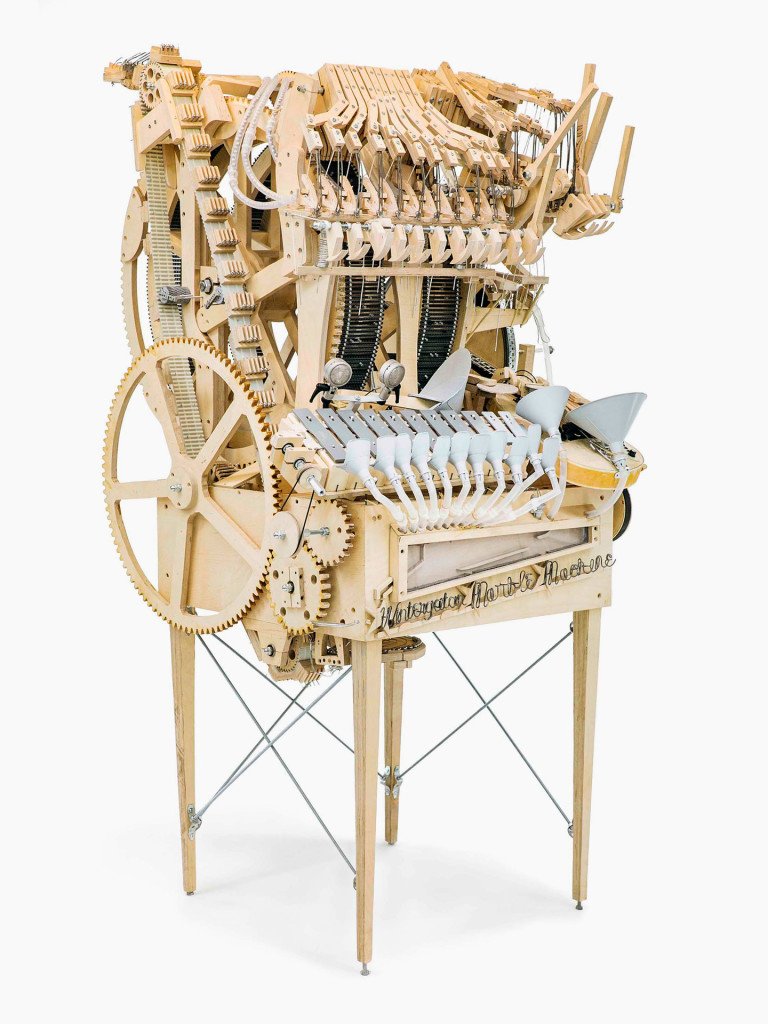 WIRED's tweet photo. This insanely complex machine makes music with 2,000 marbles https://t.co/OFS7PvrizM https://t.co/QDAQYzYJTI