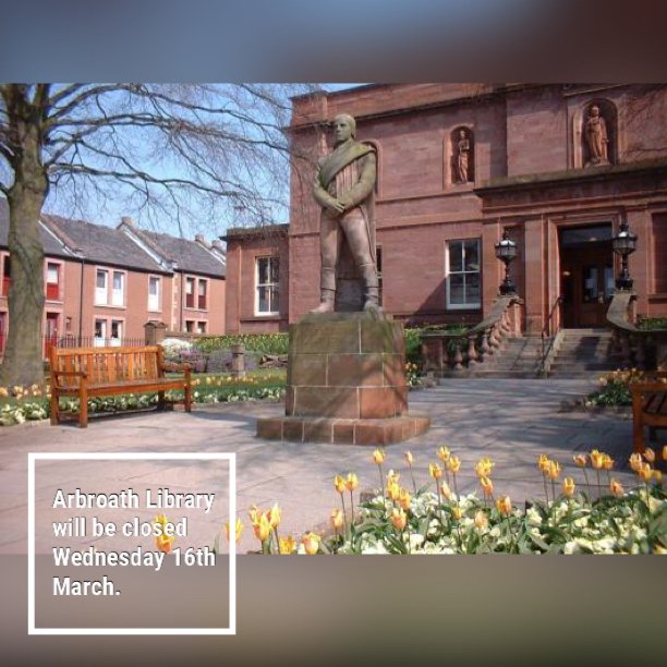 angusalive's tweet image. Redecorating underway in Arbroath Library &amp;amp; they&apos;ll be closed for 1 day - Wed 16th March  #ArbroathLibrary