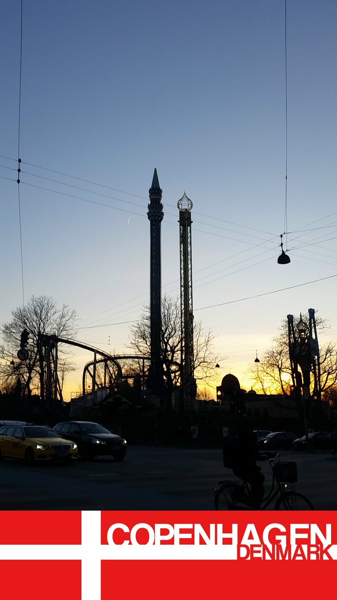 Tivoli is one of the oldest amusement parks in Europe and has become a good landmark for the #cougsncope students!