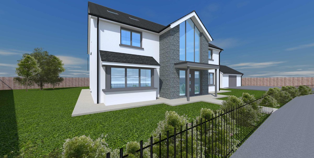Sauro_Architect's tweet photo. Private customer`s new home in Five Roads progressing nicely #SADLTD #Newbuild #oneoffhouse https://t.co/hQC0ZkLj7R