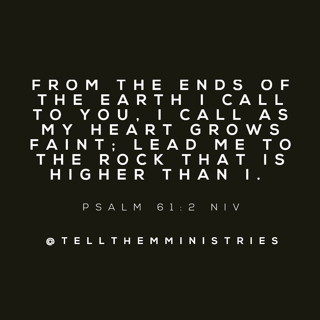 Tellthem_Int's tweet image. #psalm61vs2 #scriptureoftheday #tellthemministries #TMI #followus #churchministry #churchsocialmedia