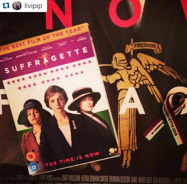 RT if you already have your copy of #Suffragette, like this Instagram user.