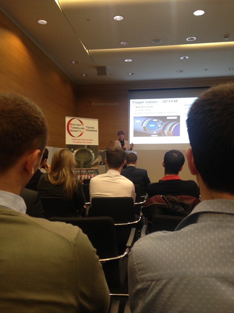 Interesting to hear about the challenges of the infrastructure at Bank Station from Alexandra Moldovan #BeChallenged