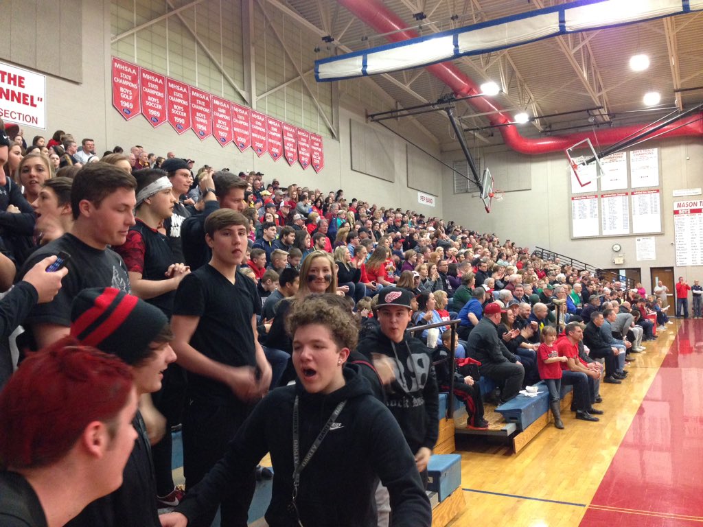 Look at Mountie Nation supporting our girls! #mountienation1516