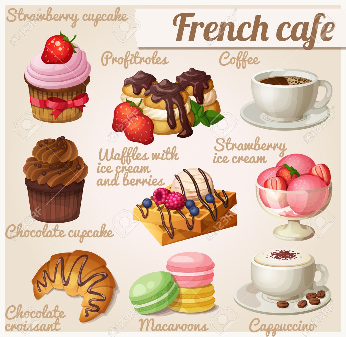 colanguage's tweet image. ¿Estás pensando en tomar un café en la torre Eiffel? Aprende cómo pedirlo en #coLanguage #francés