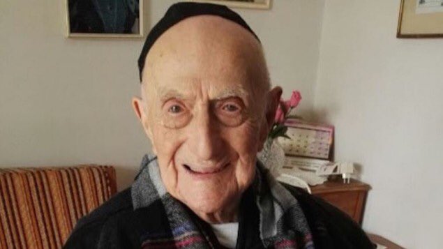 michaeldickson's tweet photo. Ultimate rebuke to Hitler: Israeli Holocaust survivor confirmed as world’s oldest man at 112 https://t.co/g2tJe47WAr https://t.co/wQrERMI8ZL