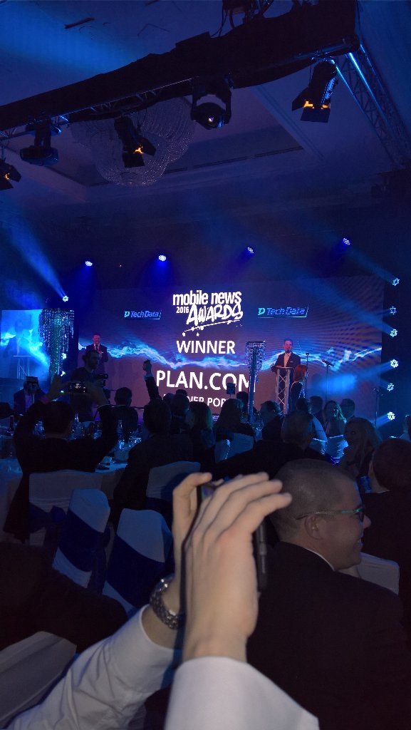 OneConnectivity's tweet photo. Congratulations to all the team @plandotcom for their amazing success @MN_Awards #mna16 - what a night ! https://t.co/oKWcXerdsI