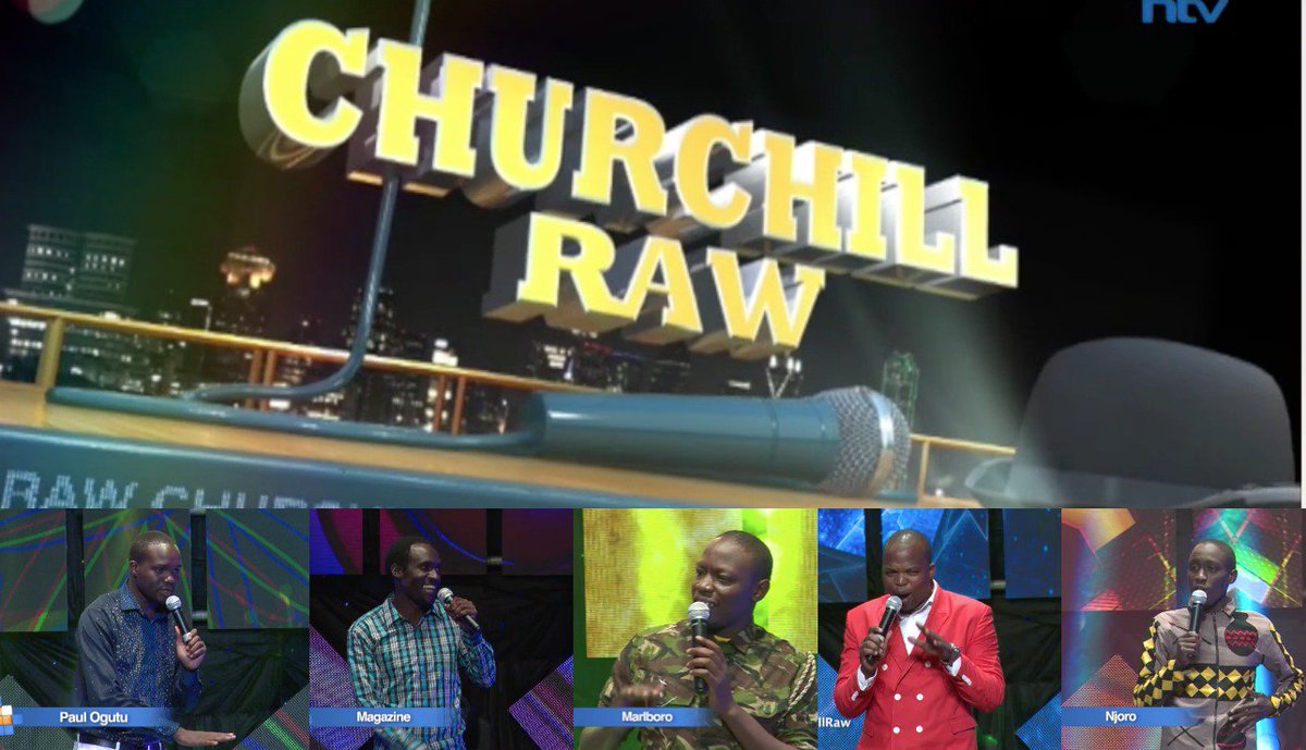 ntvkenya's tweet photo. Watch the latest episode of #ChurchillRAW here https://t.co/XPuAwSbE8V https://t.co/oYLDhLabVI