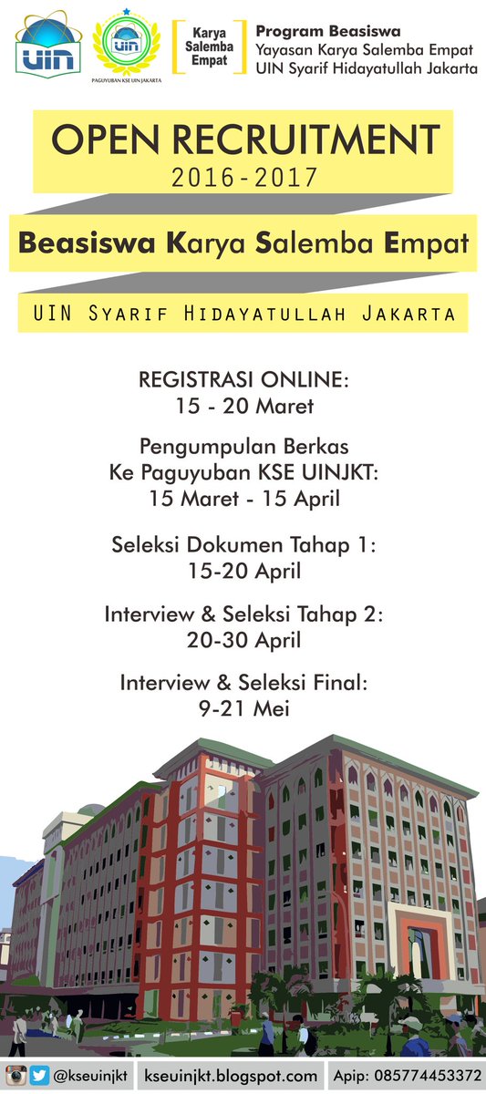 Info Beasiswa nih guys..
Kunjungi blognya kseuinjkt.blogspot.com