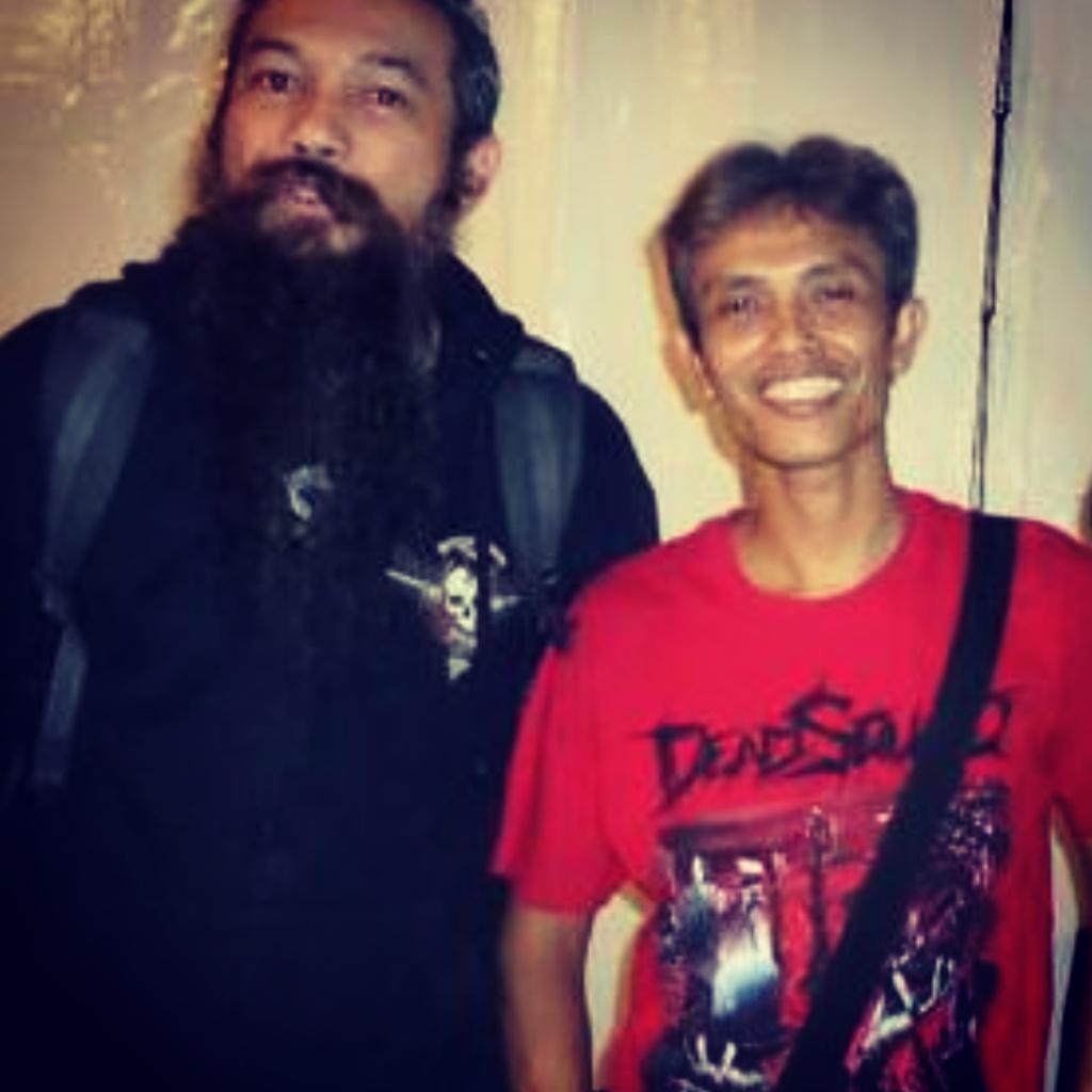 ...life goes on sir!  #greatmemory #tillwemeetagain #deadsquadband #faveguitarist #pasukanmati #warlordtangerang