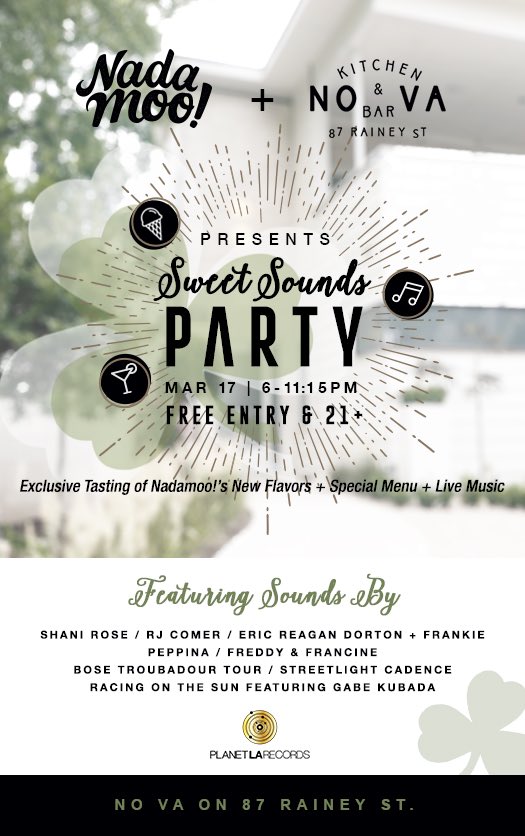 PlanetLA_Music's tweet image. Can't wait for the Sweet Sounds party hosted with our cool friends at @NadaMoo Thurs 3/17 6pm in #ATX during #SX2016
