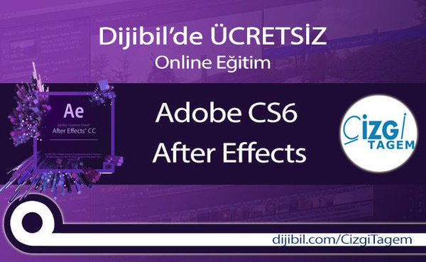 Adobe CS6 After Effects eğitimini #ücretsiz alarak sizlerde alanınızda #uzman olabilirsiniz. dijibil.com/course/adobe-c…