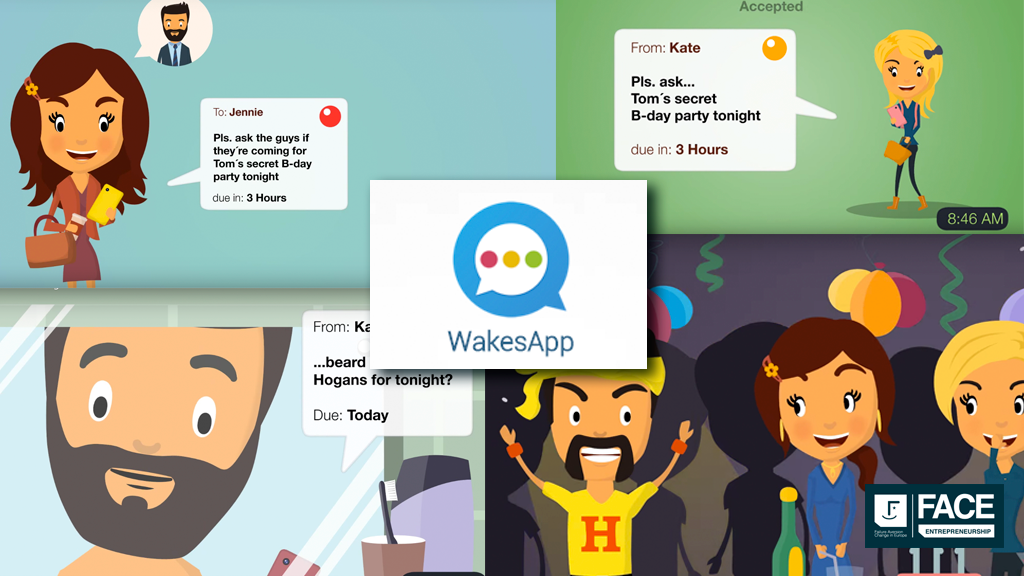 FACE_eu's tweet photo. .@wakesapp is our #app of the week for #entrepreneurs. Discover why! 
https://t.co/EIjHsxWpC1 https://t.co/YKwk26Sys0