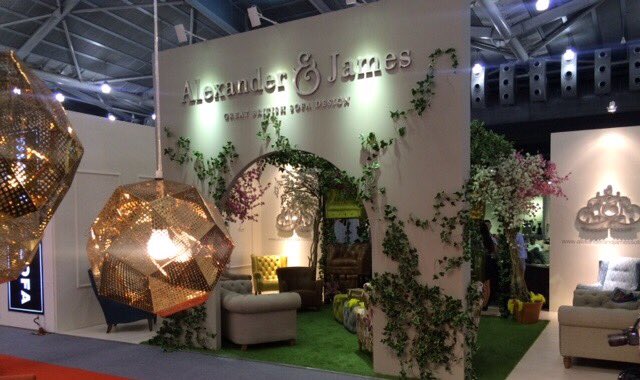 AJ_sofas's tweet photo. #thrilled to be awarded best stand @IFFS_Event thank you judges @sgtatler #redbeanarch #PeterTayStudio #IFFS2016 https://t.co/QYUPfdwEYa