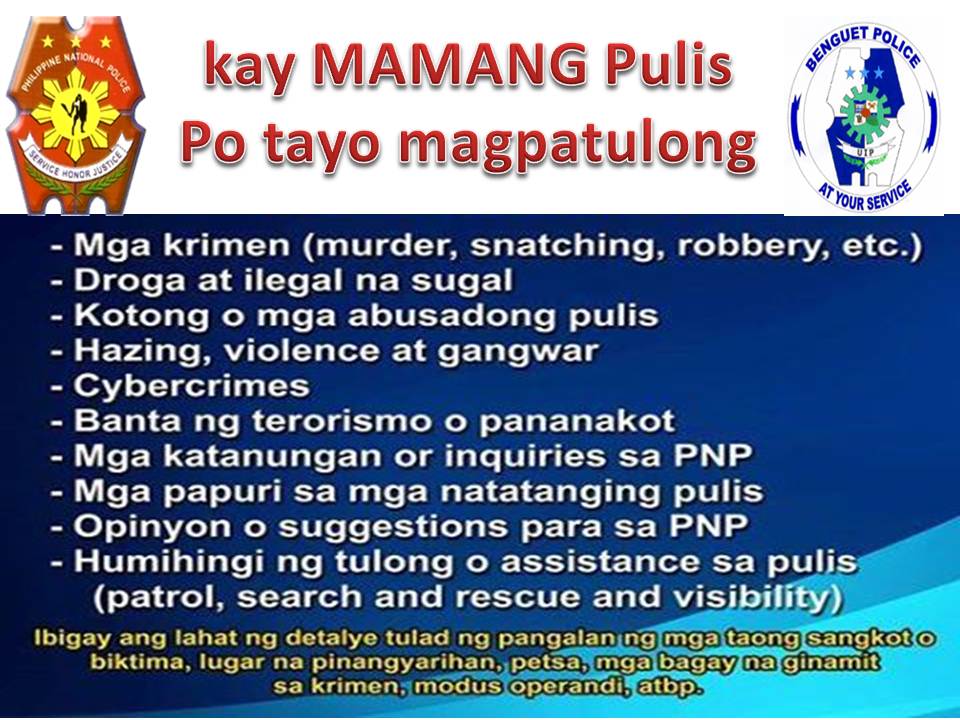 PNPBenguetPPO's tweet photo. #Inform2016 @CordilleraPNP @RDPROCordillera @FloranteCamuyot https://t.co/crjqvzXT1F