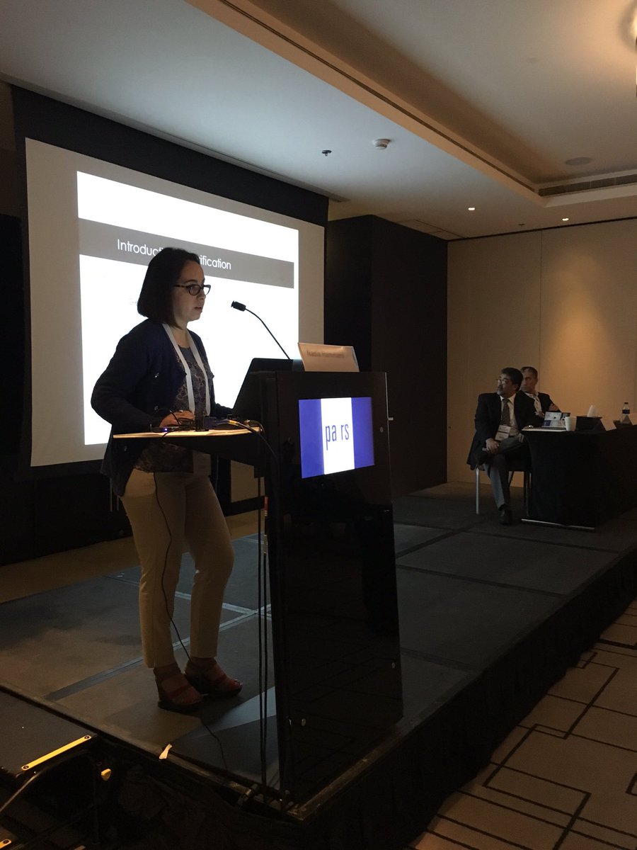 PAIRSannual's tweet photo. The honourable President of PAIRS Dr. Nadia Hammami presenting on Endovascular Treatment of Spinal AVM #PAIRS2016 https://t.co/5tewC8mr5r