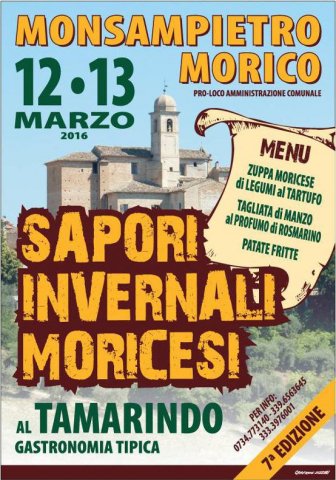 Monsampietro Morcio organizza la ed. della festa #enogastronomica "Sapori Invernali Morcesi" goo.gl/bPjqJv