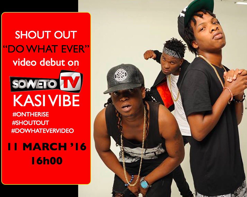 NyikoTheGreat's tweet photo. It's a date today @SowetoTVchannel 4pm #DoWhatEver @Shoutout_SA #OnTheRise #KasiVibe https://t.co/2kZur3p3JX