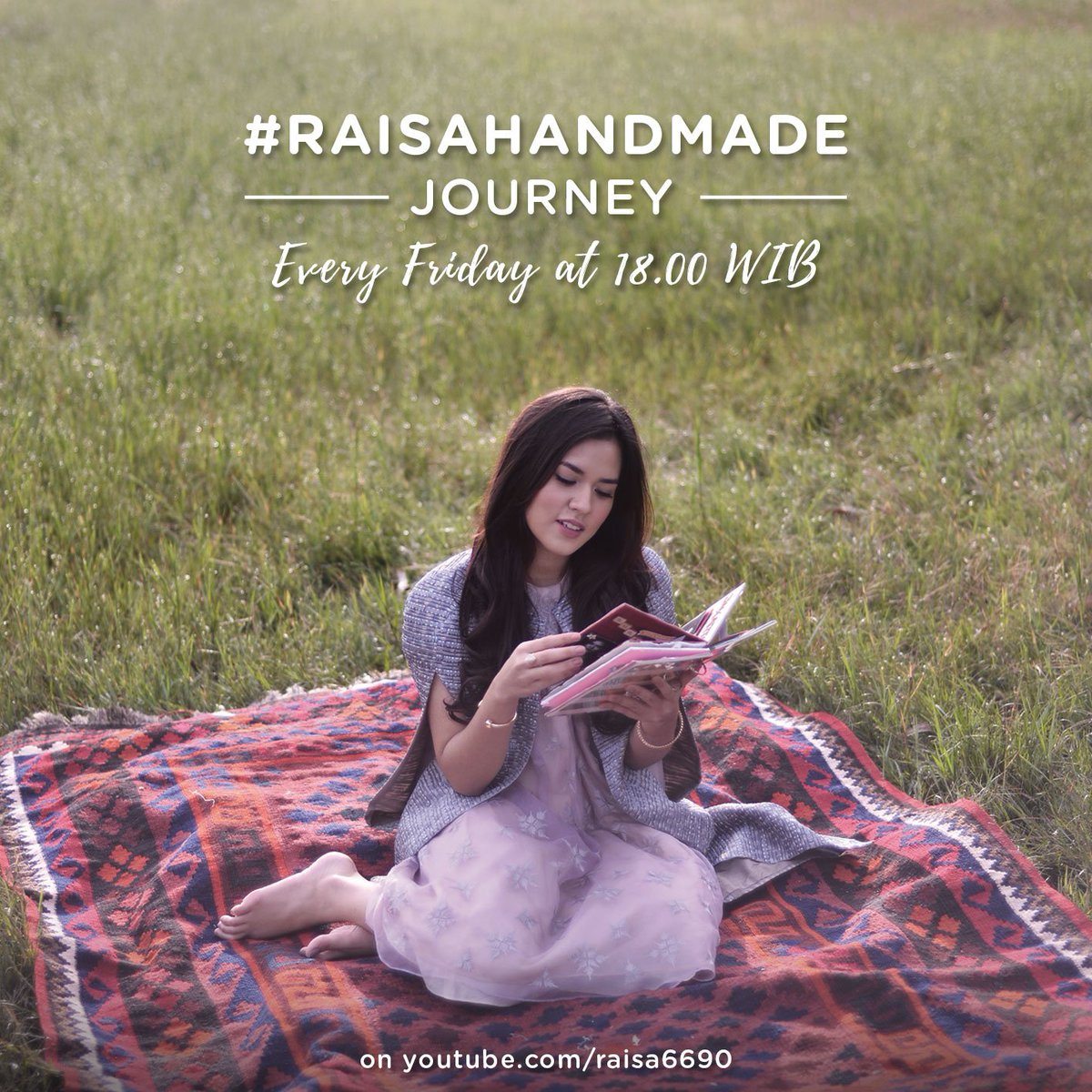 raisa6690's tweet photo. jgn lupa ya, nanti jam 6 sore, ada video baru #RaisaHandmade di https://t.co/lbDUT1rV63 ... https://t.co/rr8VN7ARhC