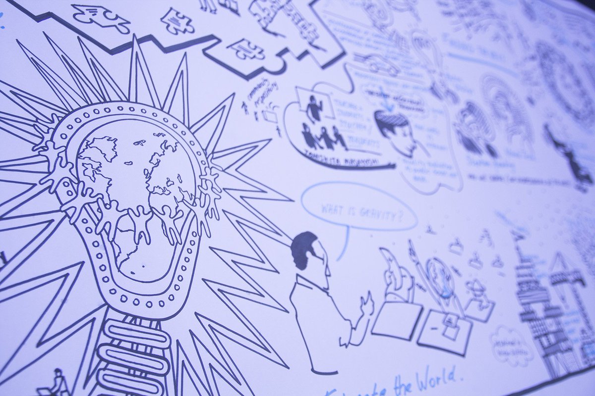 4 metres Open Education Week drawing: opensketching.weblog.tudelft.nl