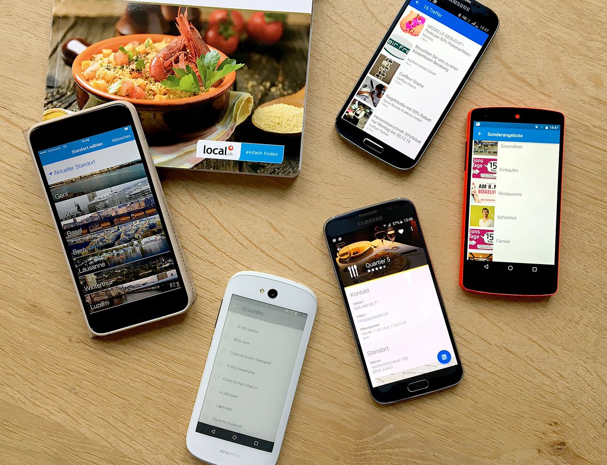 localch's tweet photo. Was unsere #localch App alles kann: https://t.co/3PPFZDpacw
Welches #App #Feature nutzt du am liebsten? https://t.co/WziCabc4yH
