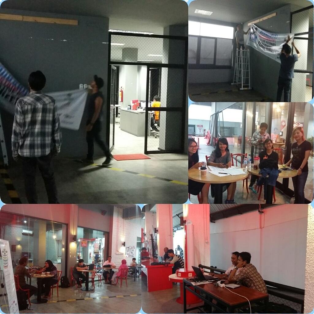 LoopStation_YK's tweet image. Ada yg lg persiapan buat ntr mlm nobar nih, ada yg nongki2 sambil internet an. ramee😉
#LoopStation_yk #loopcorner4