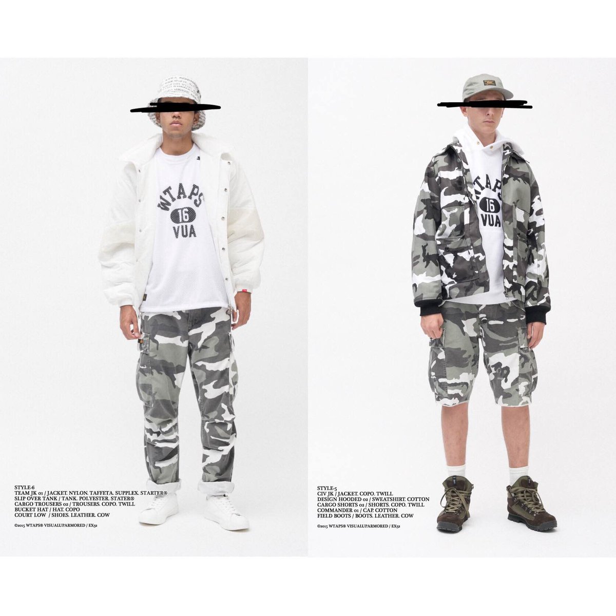WTAPS 16SS CARGO TROUSERS CAMO