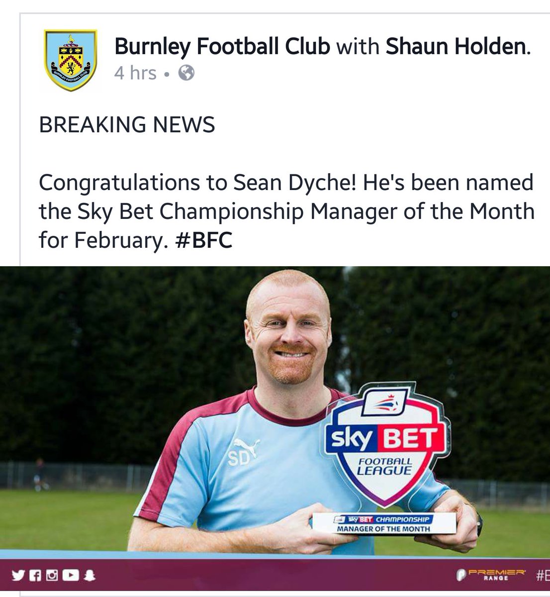 mickhughes75's tweet image. what a gaffer #classmanager #Burnleyfc #uptheClarets