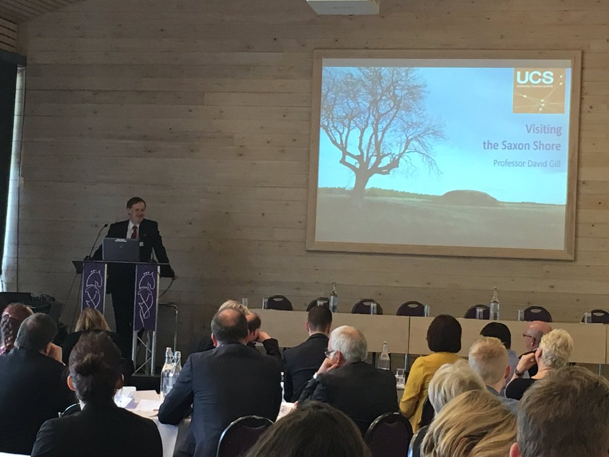 Suff_InsideOut's tweet image. @UCS_Business Professor @davidwjgill speaking Heritage Tourism &amp;amp; #saxonshore #SuffolkInsideOut #heritage #tourism