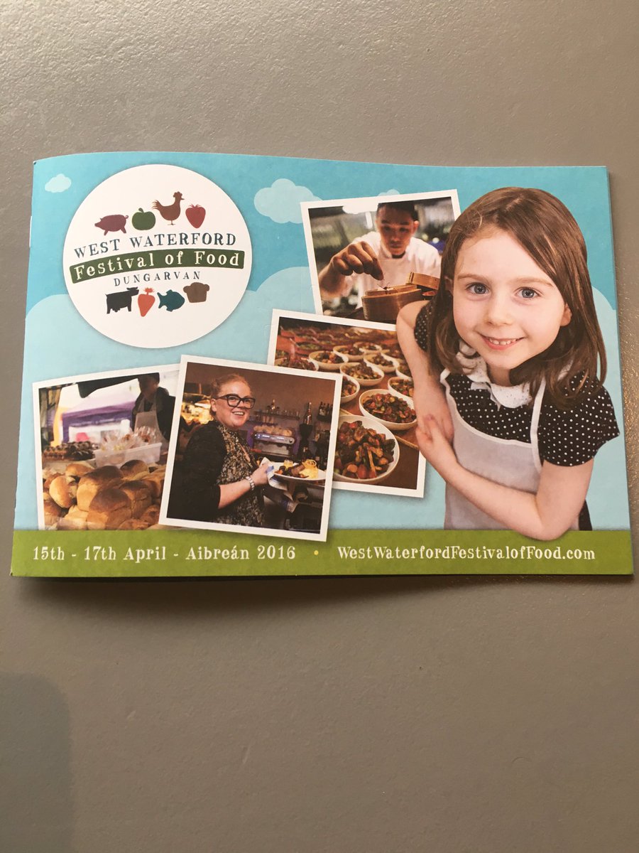 <a href="/WdFoodFestival/">Waterford Festival of Food</a> <a href="/EatWaterford/">EATWaterford</a> Fab line for this years festival! #getabrochure