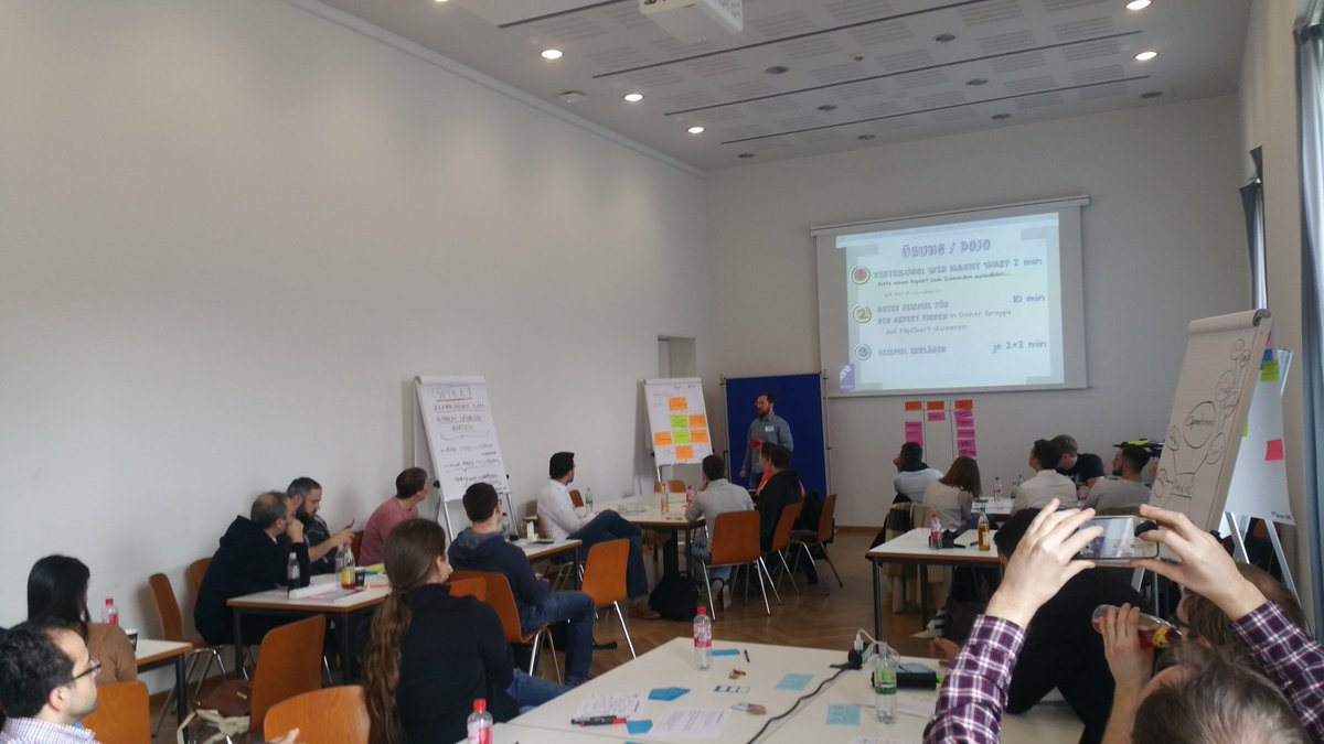 alexschwartzbln's tweet photo. #TeachingFromTheBackOfTheRoom in my #StorySplittingDojo at #etffm16 https://t.co/lqEsUM3jGt