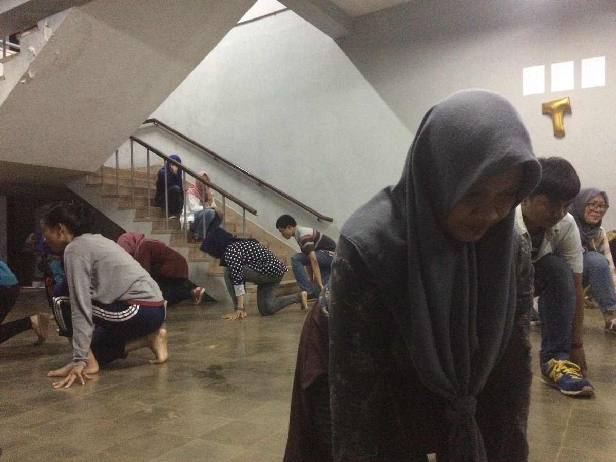 Rehearsal Aerobik from THH squad! Amazing! Good luck THH. Bring the Gold.