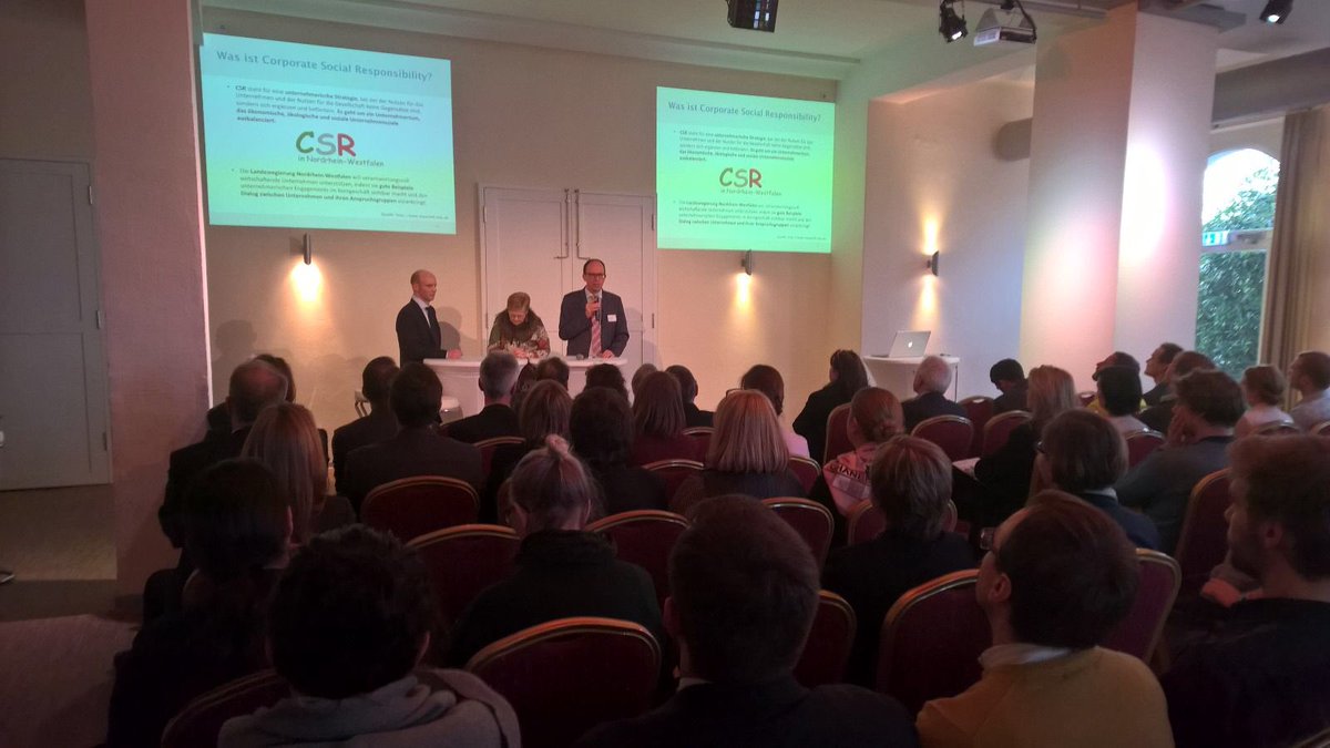 CSRHub_NRW's tweet photo. Wir freuen uns den #CSRHubNRW offiziell zu eröffnen! @band_ev @colaborkoeln @NachhaltigesNRW @WirtschaftNRW https://t.co/wKv4gmjqsF