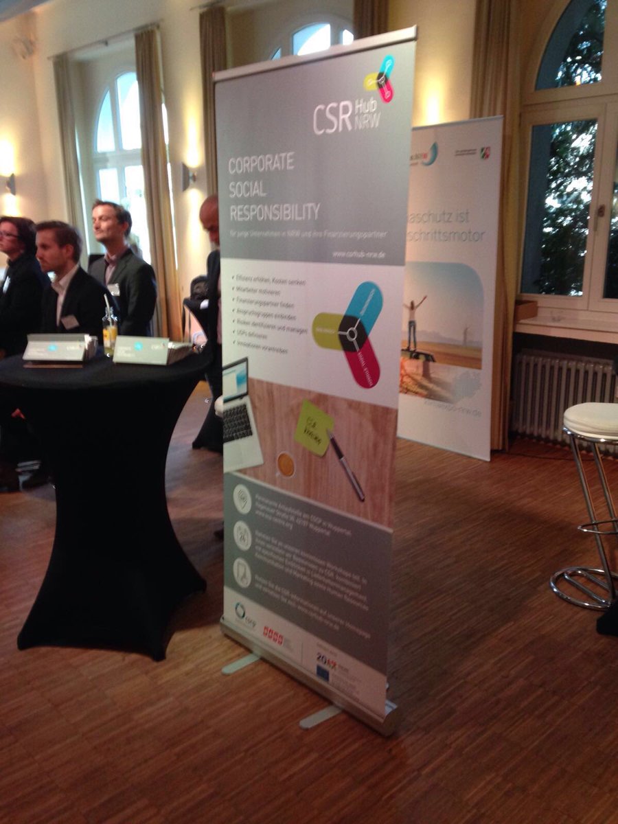 CSRHub_NRW's tweet photo. Wir freuen uns den #CSRHubNRW offiziell zu eröffnen! @band_ev @colaborkoeln @NachhaltigesNRW @WirtschaftNRW https://t.co/wKv4gmjqsF