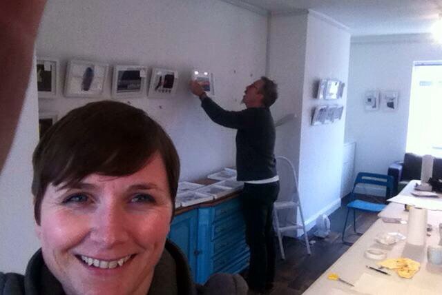 4everycloud's tweet photo. Hard work this #curation #business @DavidSmithArt #Collage365 #Clockroom https://t.co/P0dTd7IgWQ