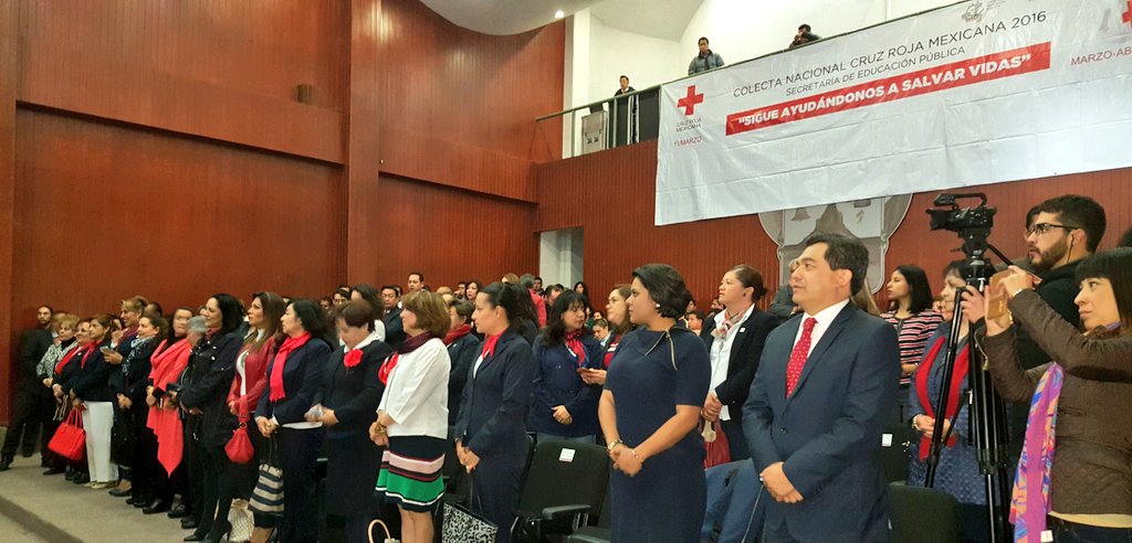 GerardoTellezR's tweet photo. Arranque de Colecta Nacional Cruz Roja en @SEP_Hidalgo || #Hidalgo tierra solidaria y altruista @voluntariadseph https://t.co/uWqMeLFSmF