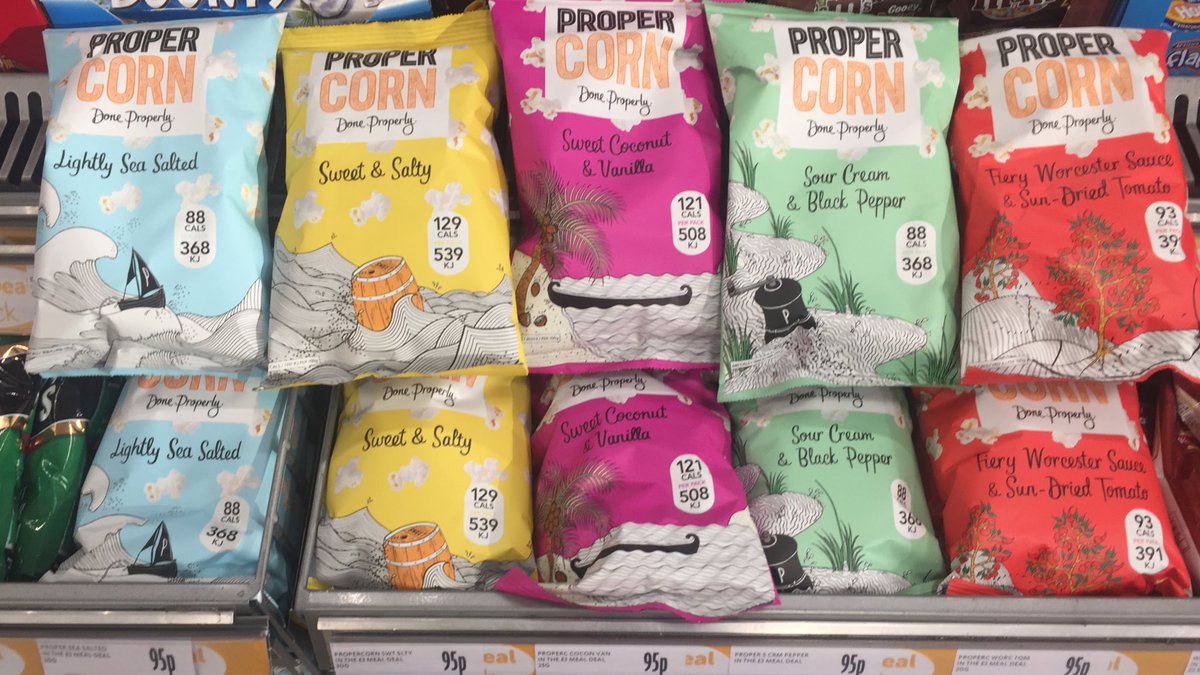 MyLocalWeekSt's tweet image. Look what's arrived in store! @PROPERCORN #MyLocal #£3MealDeal