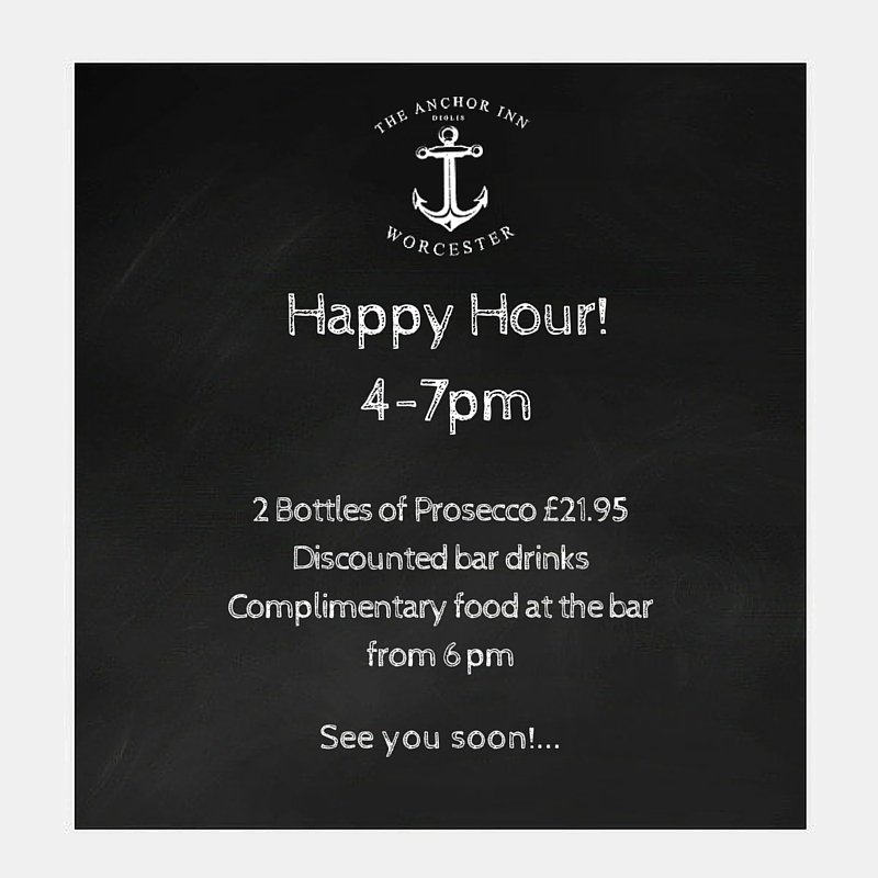 AnchorDiglis's tweet photo. It's officially the weekend! #happyhour #drinks #prosecco #food #deals #fun #friends #celebarte@anchordiglis https://t.co/TL5KMM4nx9